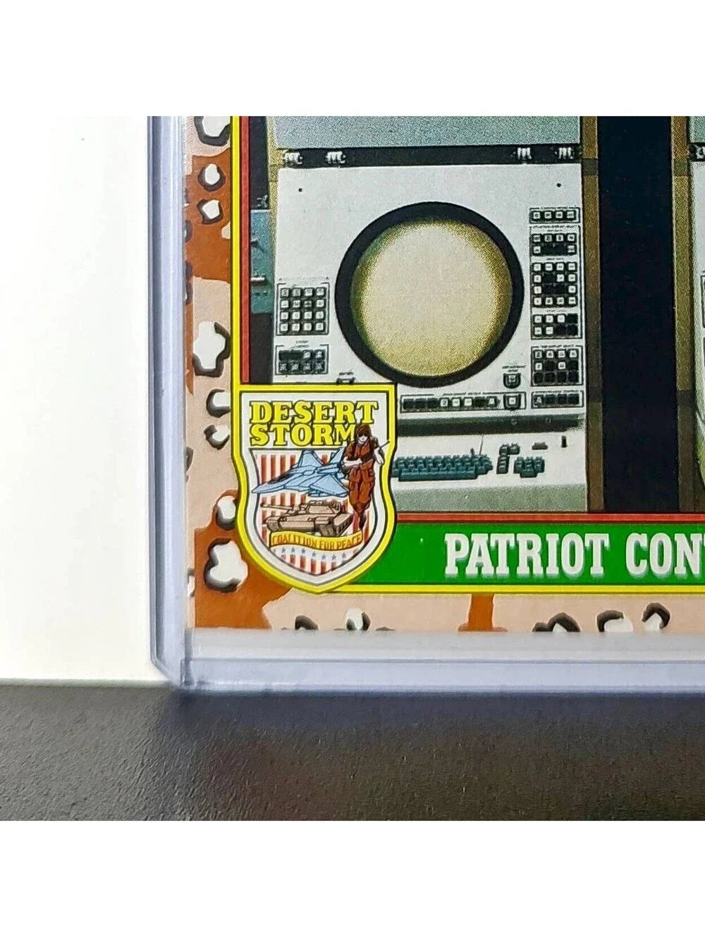 Patriot Control Center 1991 Topps Desert Storm #66 Card